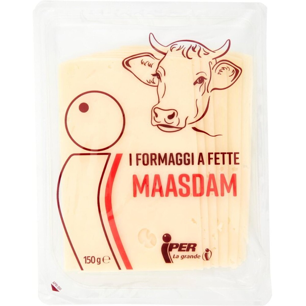 Formaggi a fette assortiti Iper 150 g in offerta da Iper La grande i