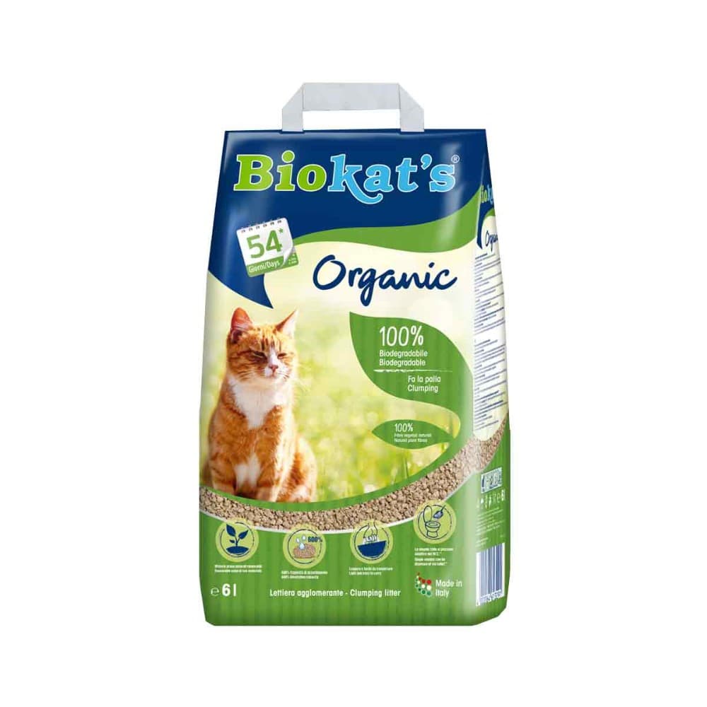 Biokat Lettiera, 6 L BIOKAT'S – Risparmio Casa