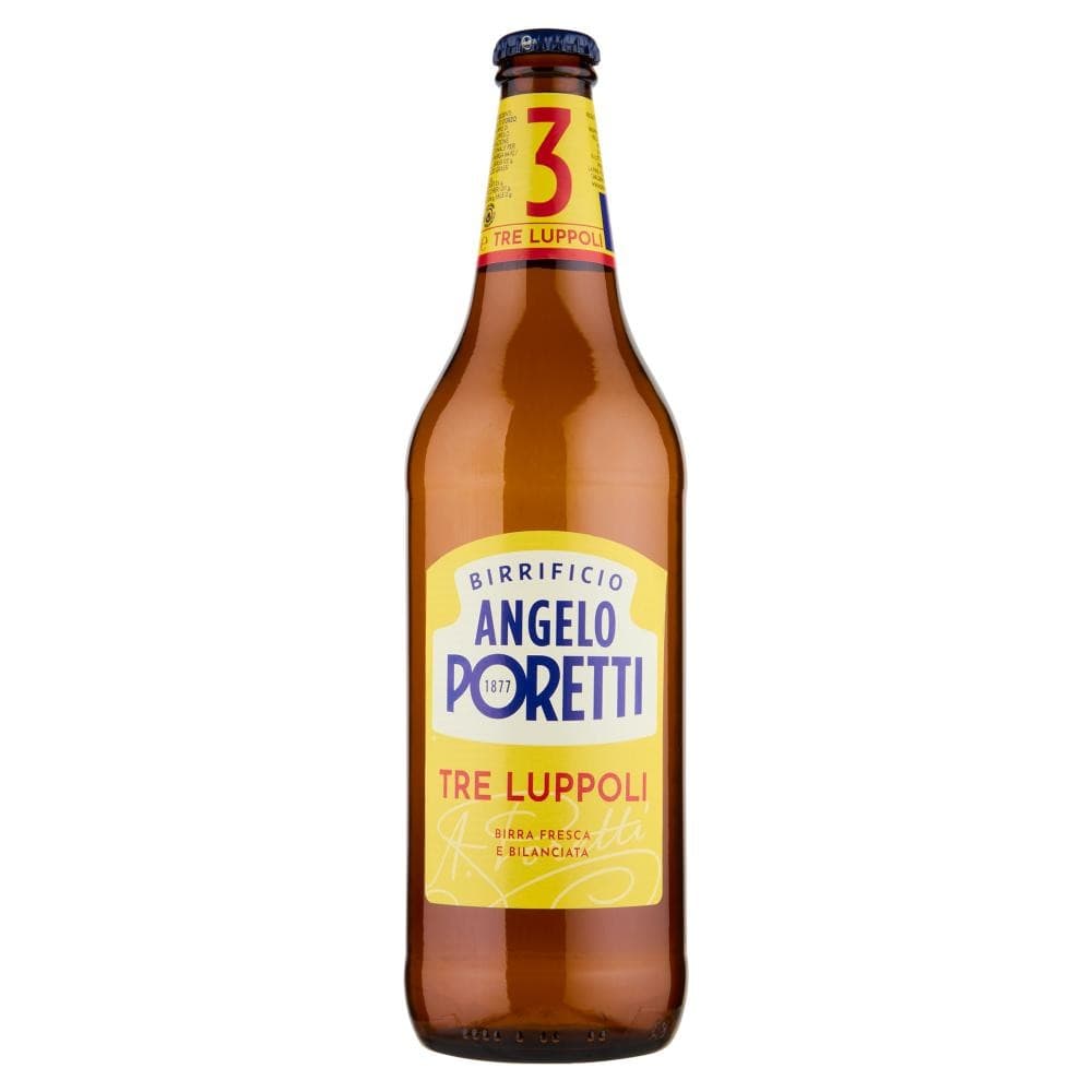 Birra 3 Luppoli Birrificio Angelo Poretti 66 cl in offerta da Iper La grande i