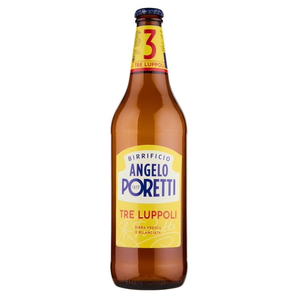 Birra 3 Luppoli Birrificio Angelo Poretti 66 cl in offerta da Iper La grande i