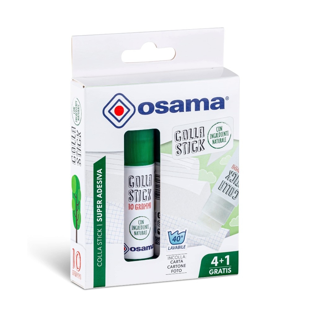 Colla stick Osama 4 pezzi + 1 in offerta da Esselunga