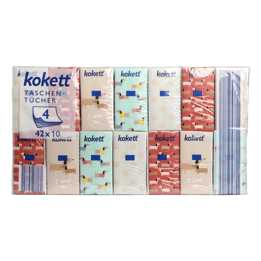 Fazzoletti in Box 100 pezzi Kokett - Offerta nel negozio ALDI