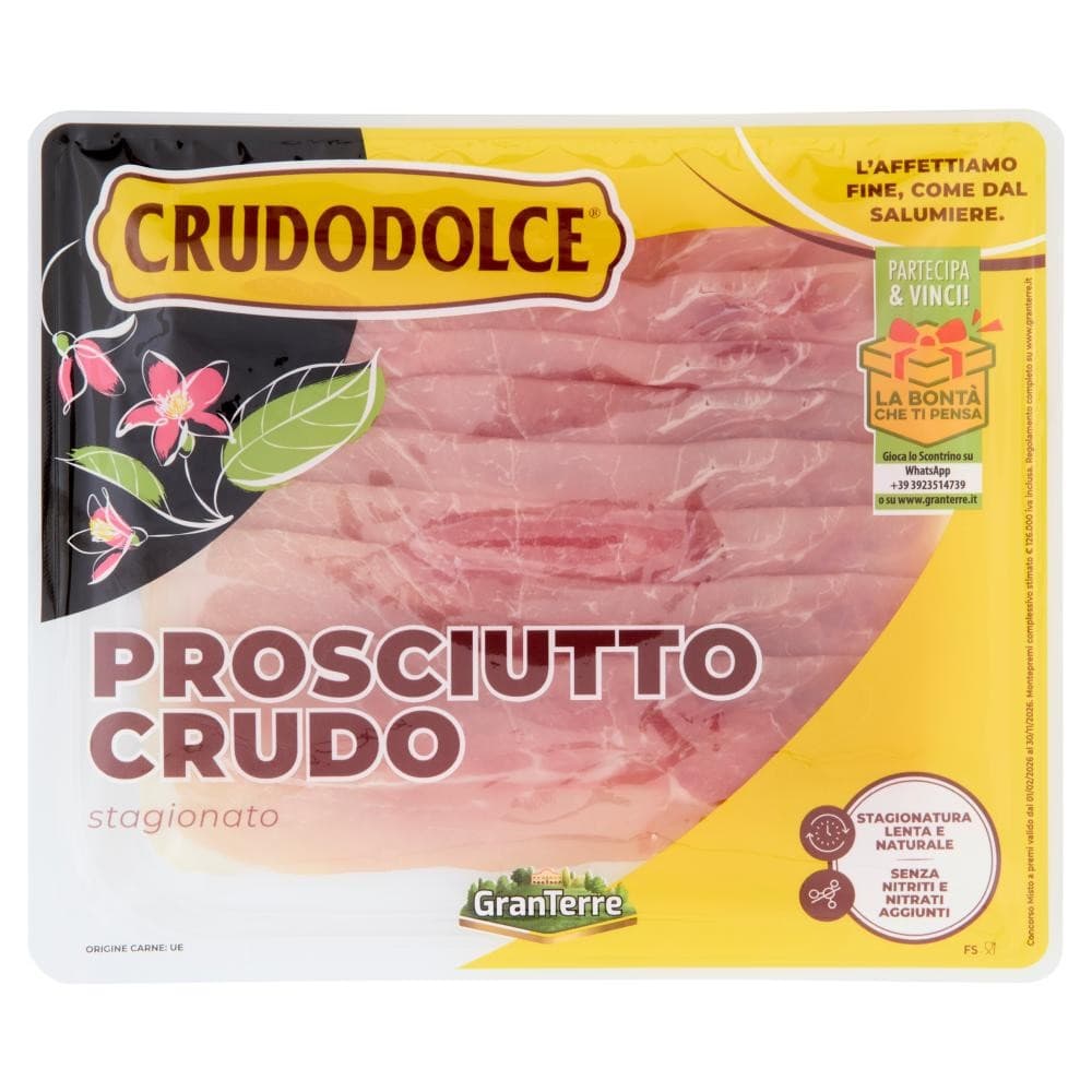 Prosciutto Crudo Stagionato Parmacotto, 100 g – Il Gigante