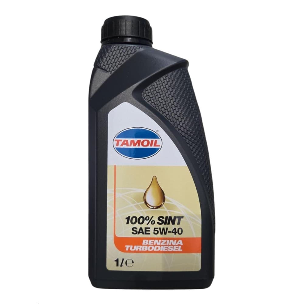Tamoil 100% Sint SAE 5W-40 benzina turbodiesel, 1 L – Risparmio Casa