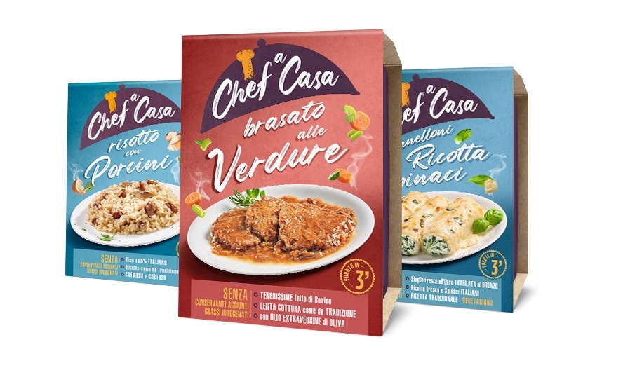 Piatti pronti Chef a Casa assortiti 220-350 g in offerta da Iper La grande i