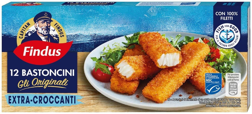 Findus 12 bastoncini di merluzzo Original 300 g in offerta da Il Gigante