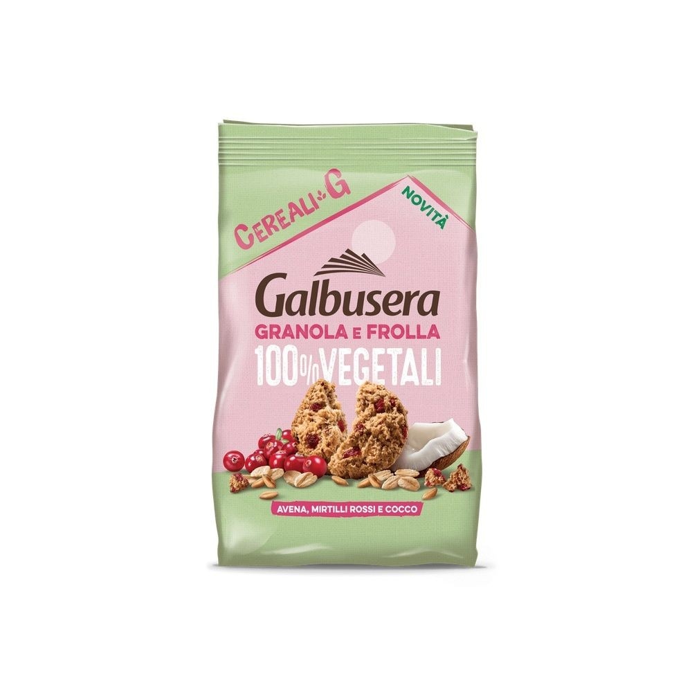 Galbusera Granola e frolla mirtilli rossi e cocco 280 g in offerta da ALDI