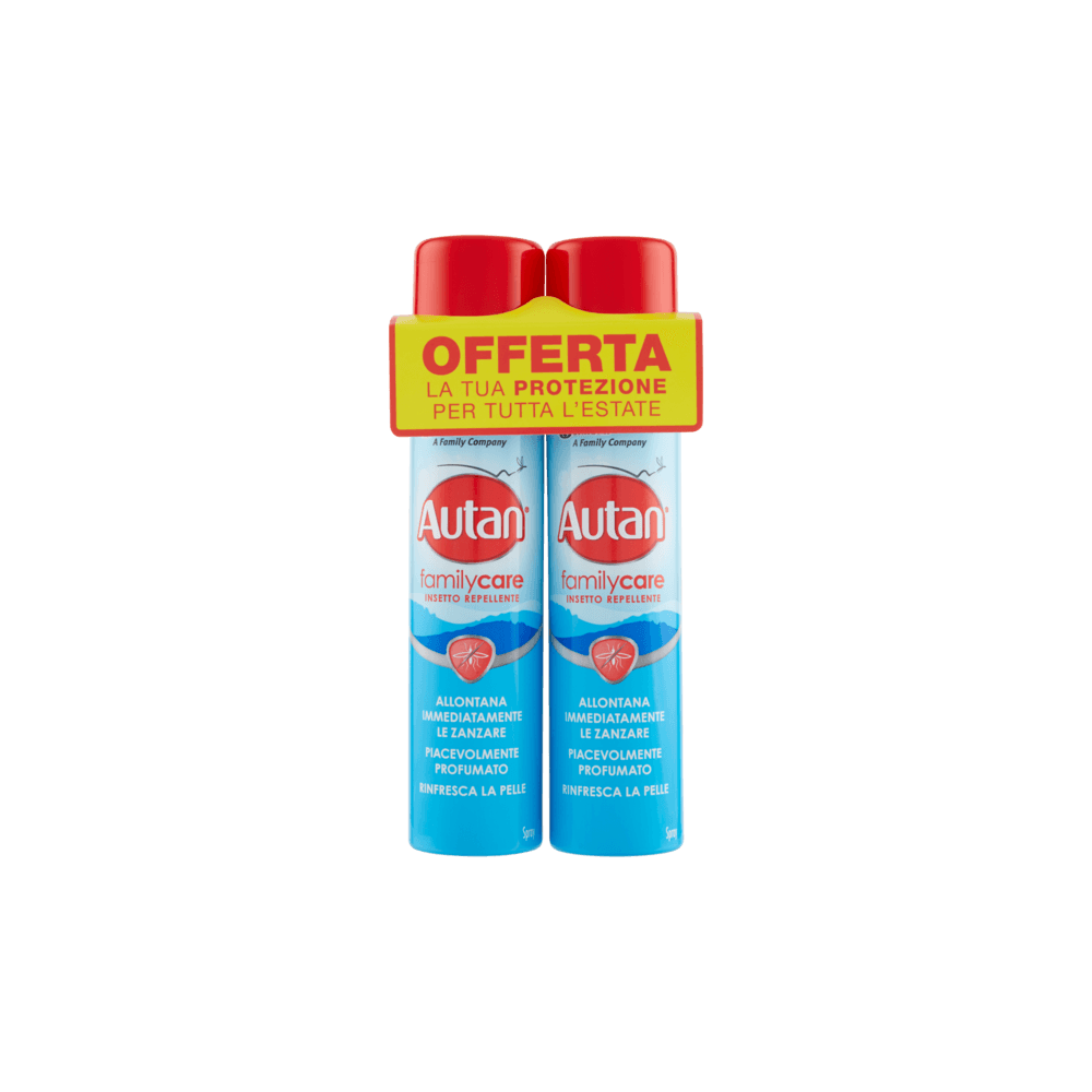 Autan Family Care insetto repellente spray 2x 100 ml - Offerta nel negozio Lidl