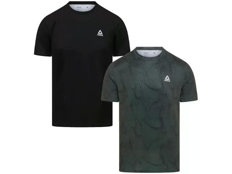 Reebok T-shirt sportiva da uomo 2 pezzi in offerta da Lidl