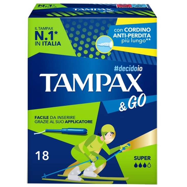 Tampax & Go 18 PEZZI - Offerta nel negozio Risparmio Casa