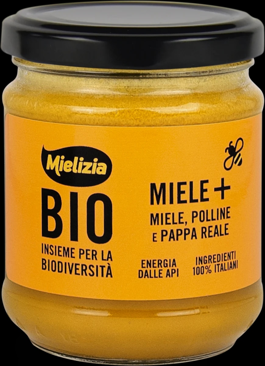 Mielizia BIO miele millefiori, polline e pappa reale 250 g - Offerta nel negozio Dm