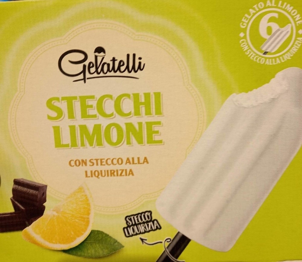 Gelatelli Stecco limone 6x 80 g confezione - Offerta nel negozio Lidl
