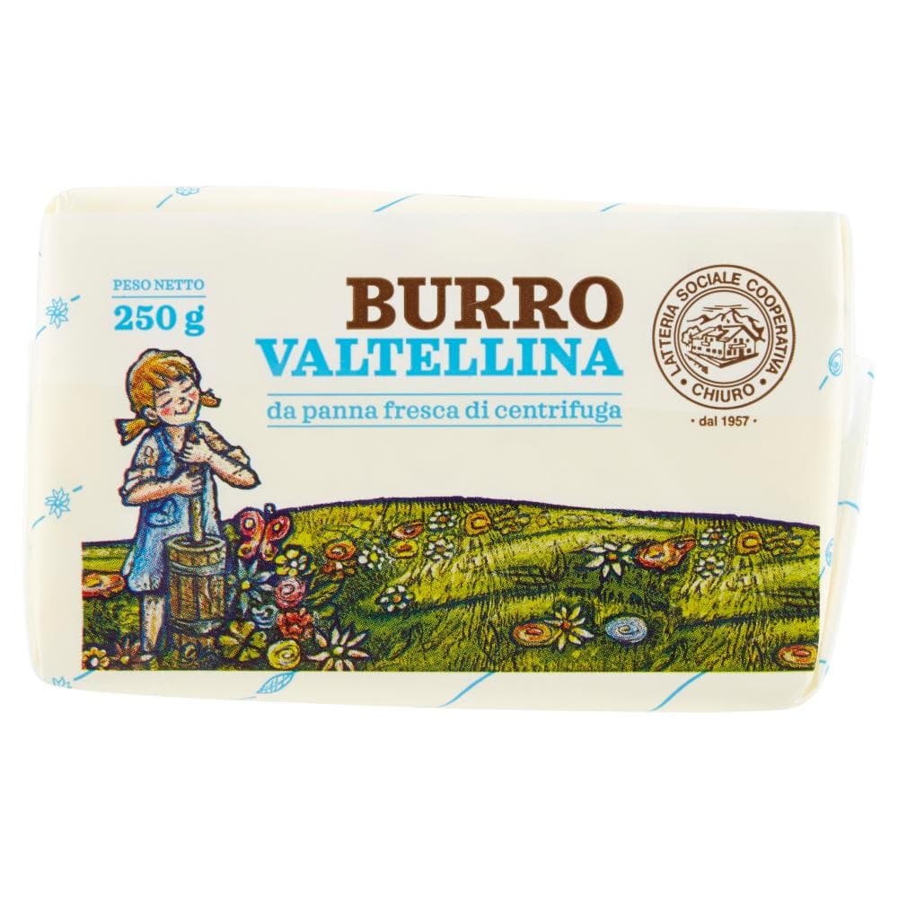 Burro Valtellina Latteria di Chiuro 250 g in offerta da Carrefour
