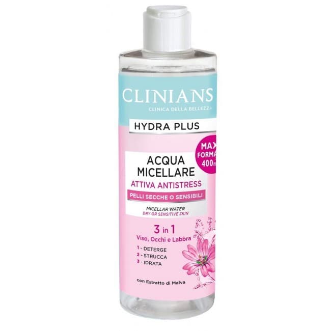 Clinians Acqua Micellare Anti Stress 400 ml in offerta da Carrefour