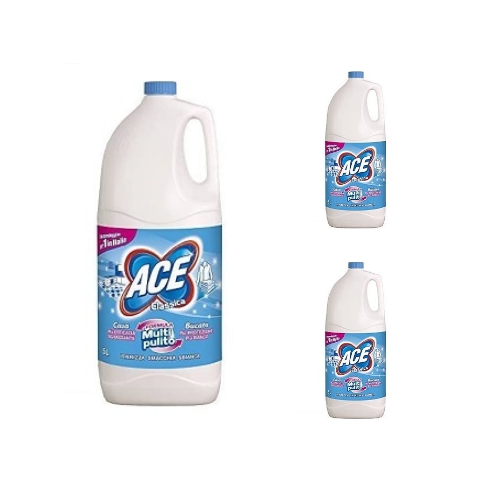 ACE candeggina per casa e bucato 3 L in offerta da Dm