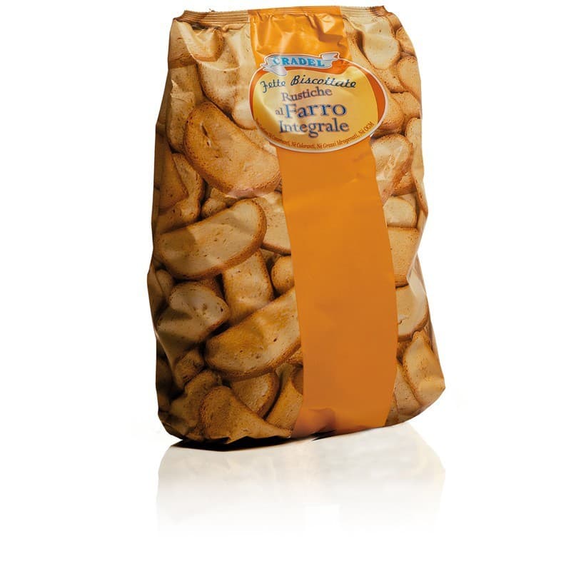 Fette biscottate rustiche al farro Cradel, 350 g – Panorama