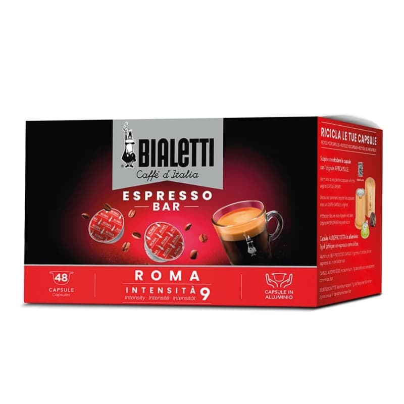 Bialetti capsule caffè Roma, Napoli o Milano, 48 capsule 336 g – Iper La grande i