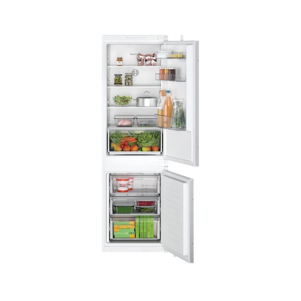Bosch frigo combinato da incasso Serie 2 KIN86NSE0, 260 L – Comet