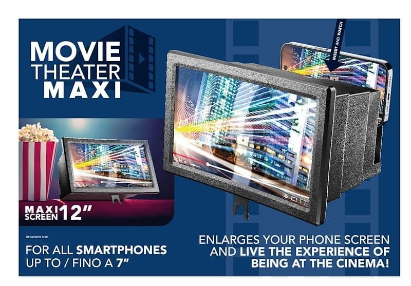 Movie Theater amplificatore video per smartphone XL – Trony