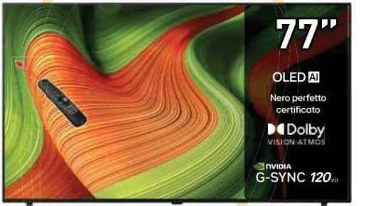 LG Smart TV OLED AI 77" - Offerta nel negozio Unieuro