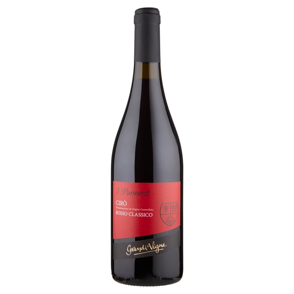 Cirò Rosso Classico DOC I parmenti, 75 cl Grandi Vigne – Iper La grande i