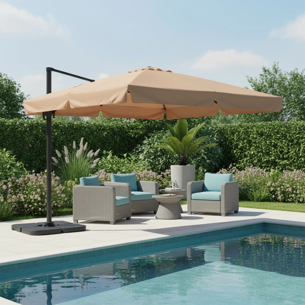 Ombrellone Lampada - Offerta nel negozio Happy Casa