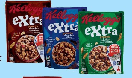 Cereali Extra Kellogg's 375 g in offerta da Carrefour
