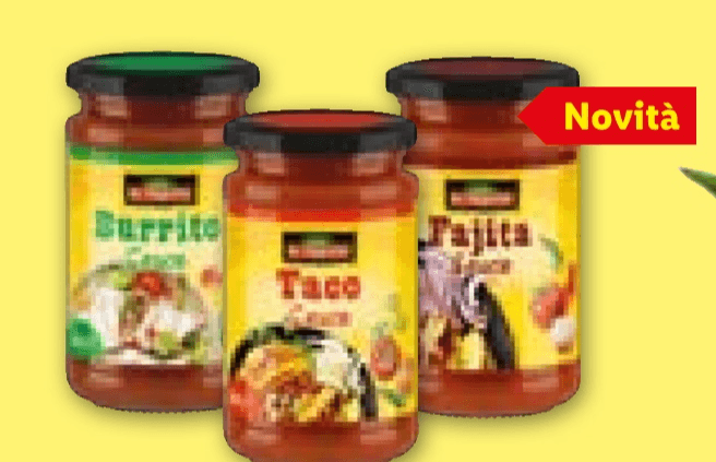 Salse assortite 350 g EL TEQUITO in offerta da Lidl