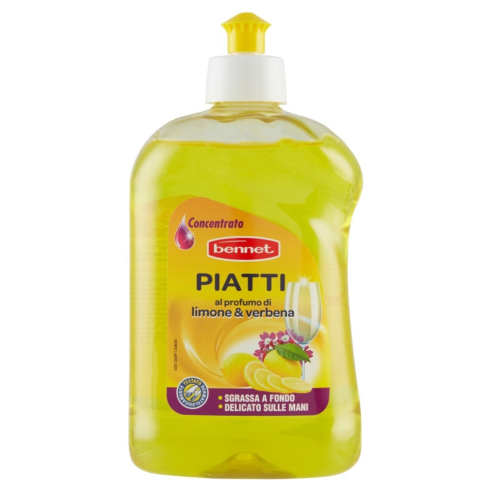 Detergente concentrato per piatti Bennet 500 ml in offerta da Bennet