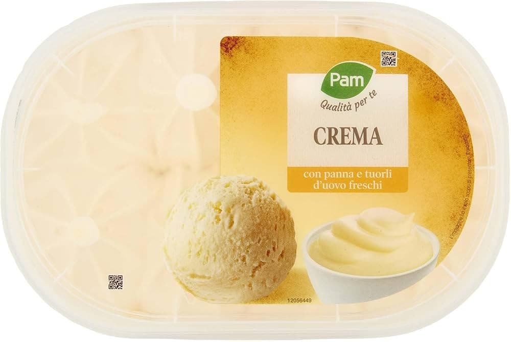 Gelato in vaschetta PAM, 500 g – Panorama