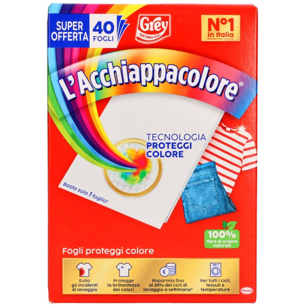 Acchiappacolore Grey 40 Fogli in offerta da Carrefour