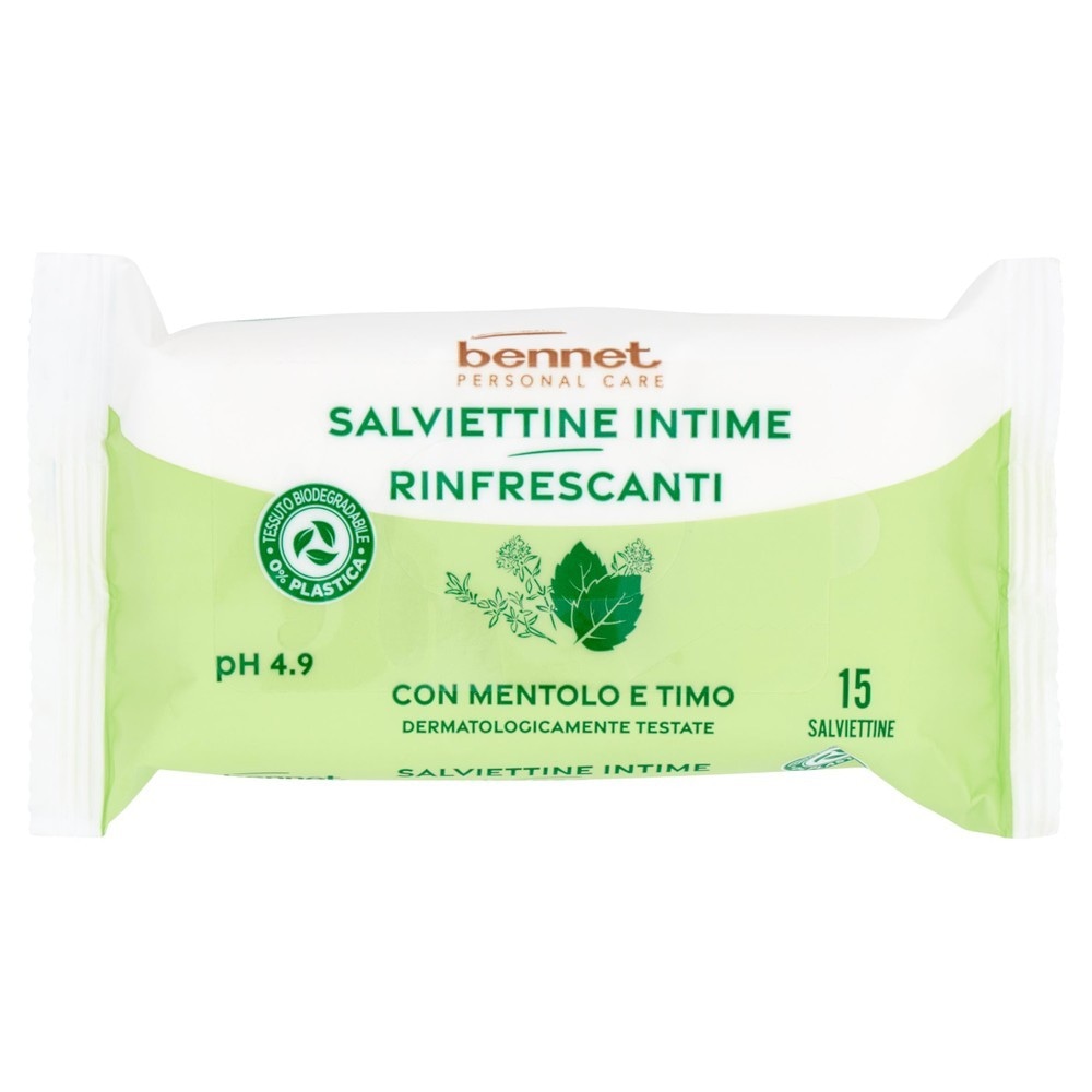 Salviettine intime Bennet conf. da 15 - Offerta nel negozio Bennet