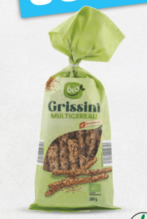 Grissini Multicereali 200 g BIO - Offerta nel negozio ALDI