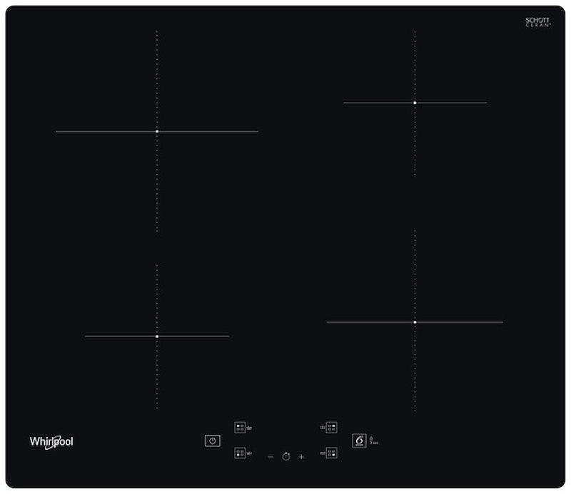 Whirlpool piano cottura induzione WB S2560 NE in offerta da Euronics