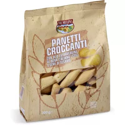 Panetti Croccanti con Sesamo, 300 g Delizie dal Sole – Eurospin