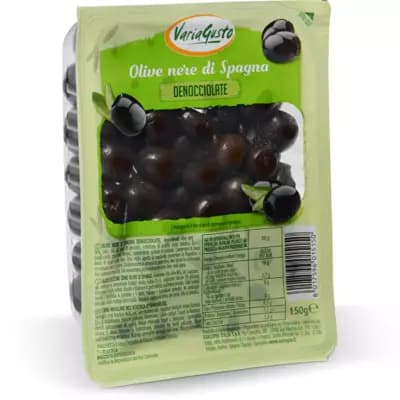 Olive nere/verdi di Spagna denocciolate, 150 g – Eurospin