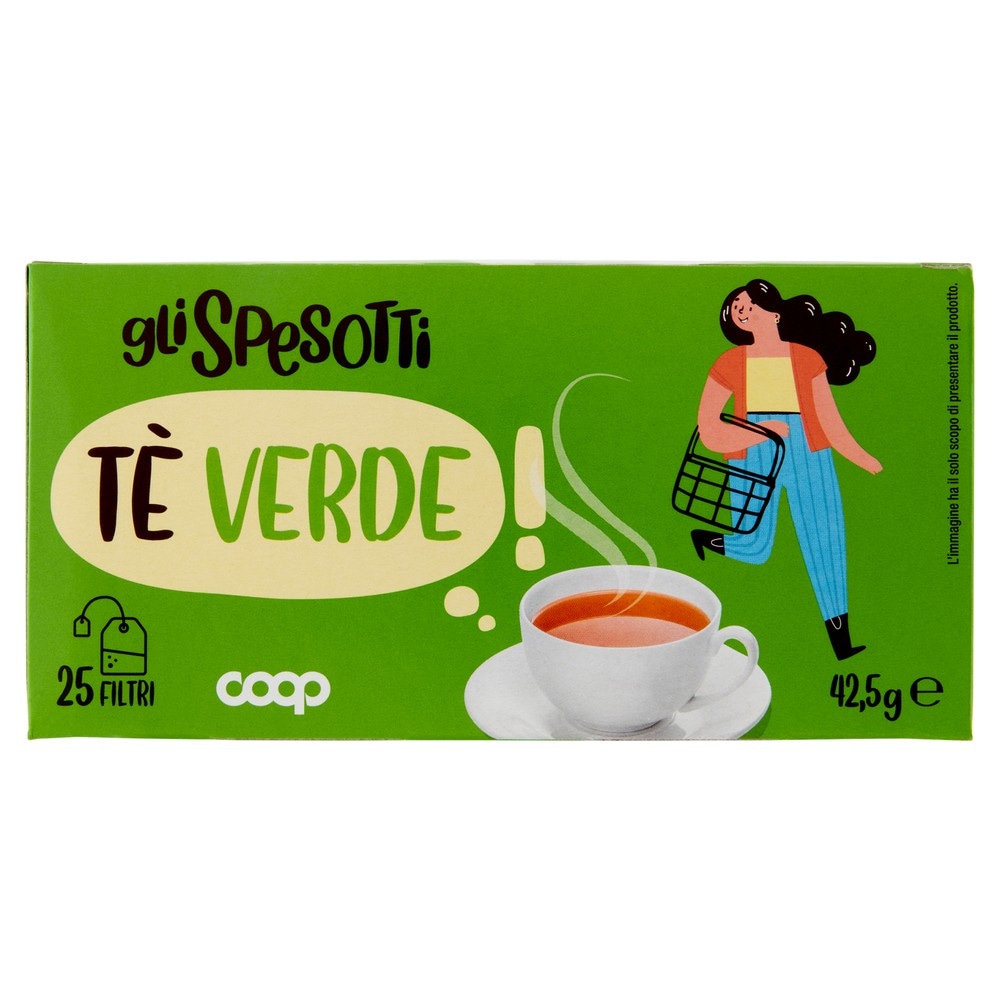 Tè verde 25 filtri 42 g in offerta da Il Gigante