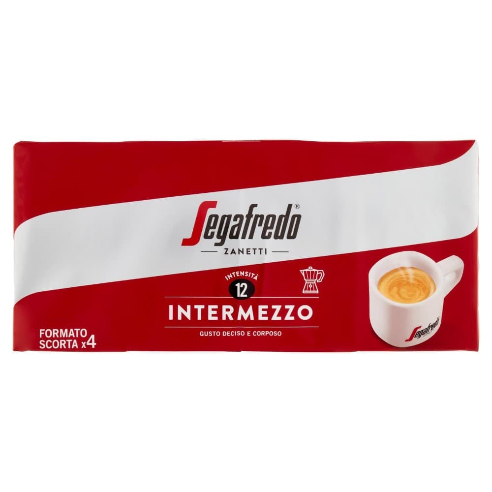 Segafredo caffè macinato Intermezzo, 250 g x4 – Iper La grande i