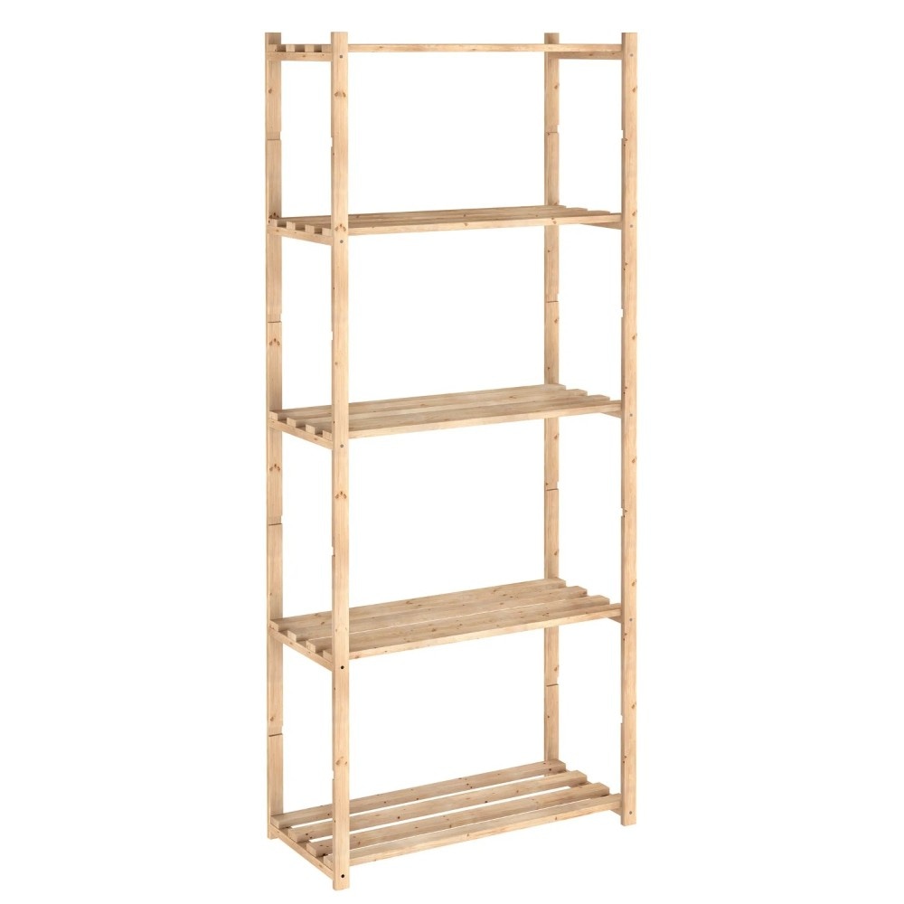 Scaffale in kit 5 ripiani Natura L65xP30xH171 cm in offerta da Leroy Merlin