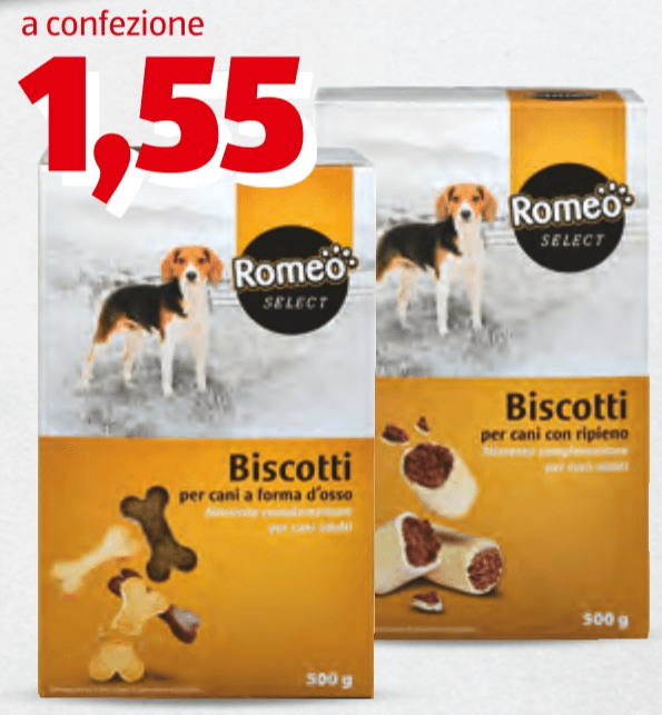 Romeo Biscotti per cani, 500 g – ALDI