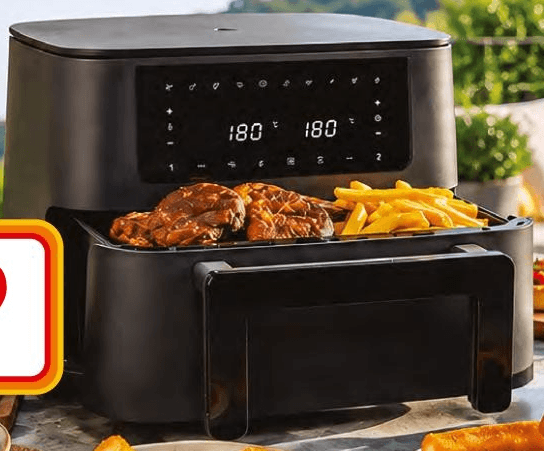 Friggitrice ad aria calda Combi Zone AMBIANO in offerta da ALDI