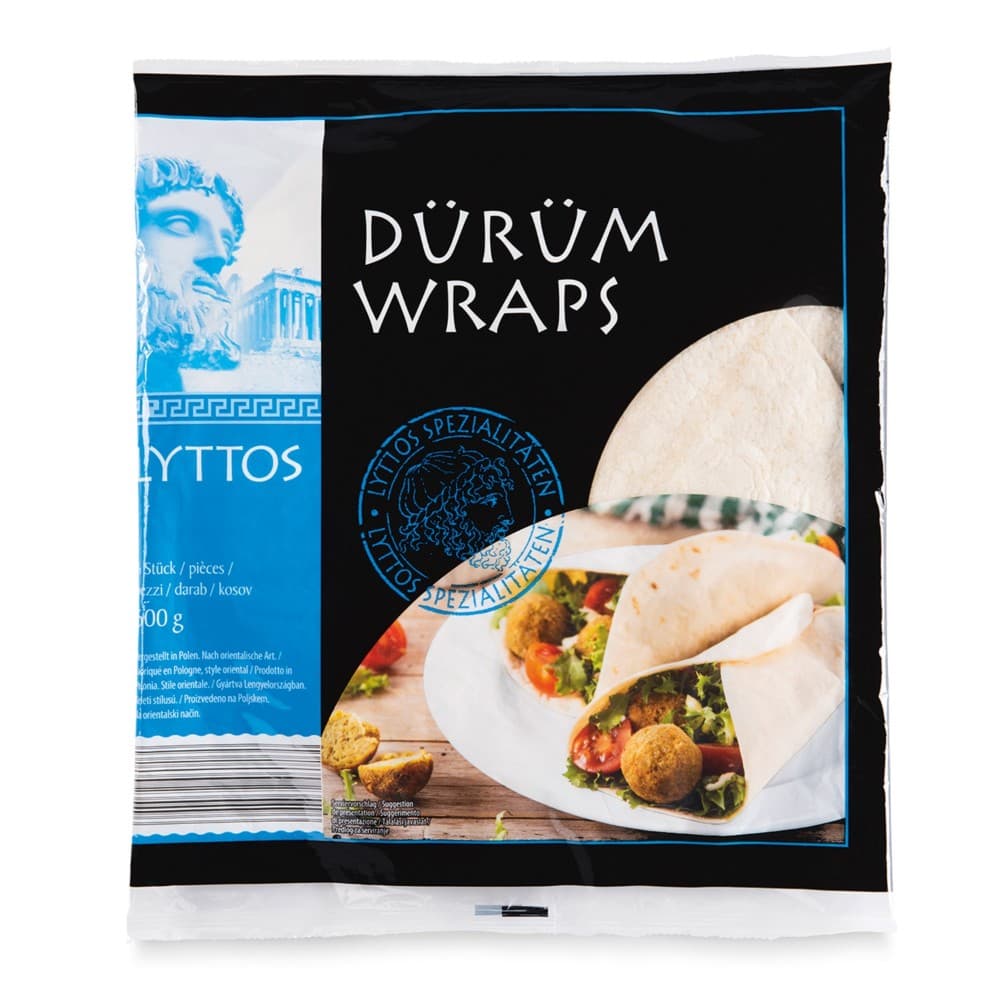 Dürüm Wraps 600 g Lyttos in offerta da ALDI