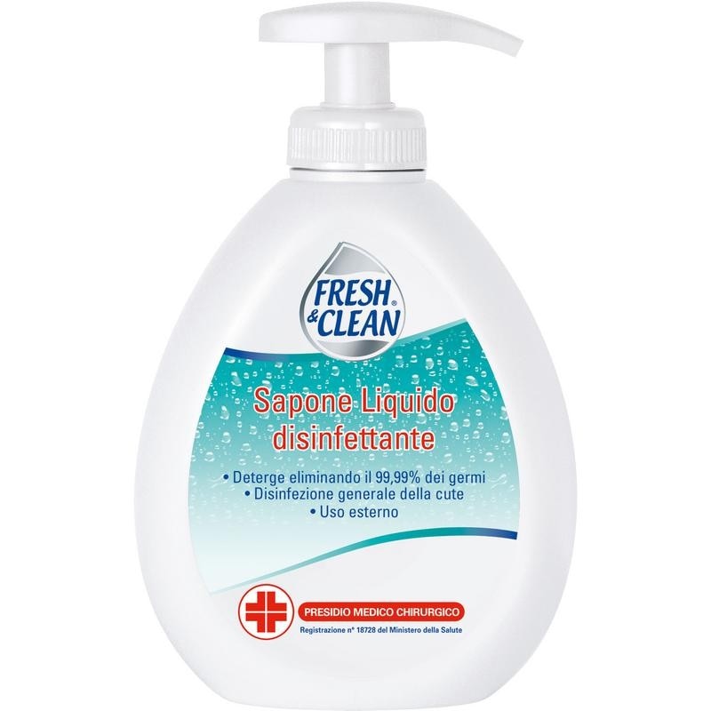 Sapone liquido disinfettante Fresh & Clean ml 300 - Offerta nel negozio Bennet