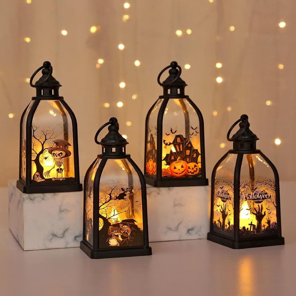 Lanterna LED Halloween, 14 x 14 x 29 cm – Lidl