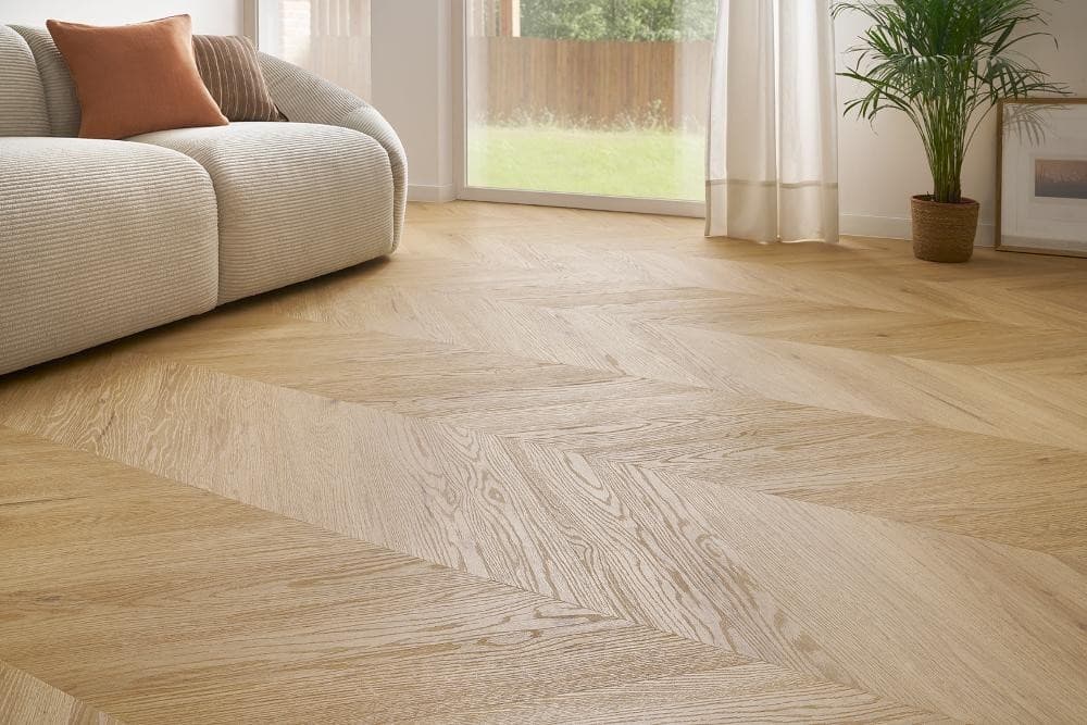Pavimento SPC Spina Arvada rovere naturale, 12,2x14,8 cm - Sp. 4,5 mm – Leroy Merlin