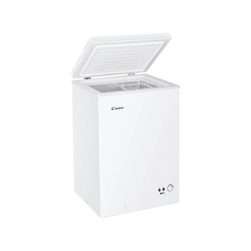Congelatore a pozzo bianco Candy CCHH100E in offerta da Carrefour