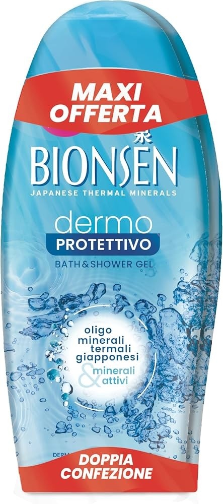 Bionsen gel doccia con oligominerali termali giapponesi 200 ml in offerta da Dm