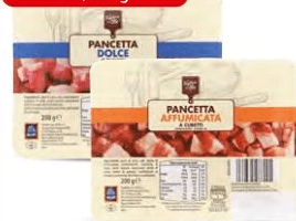 Il Tagliere del Re pancetta a cubetti, 2 x 100 g – ALDI