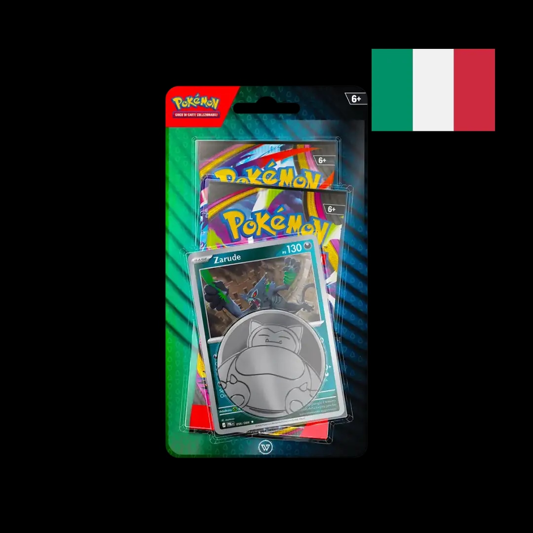 Blister 2 buste Zarude Pokémon in offerta da Comet