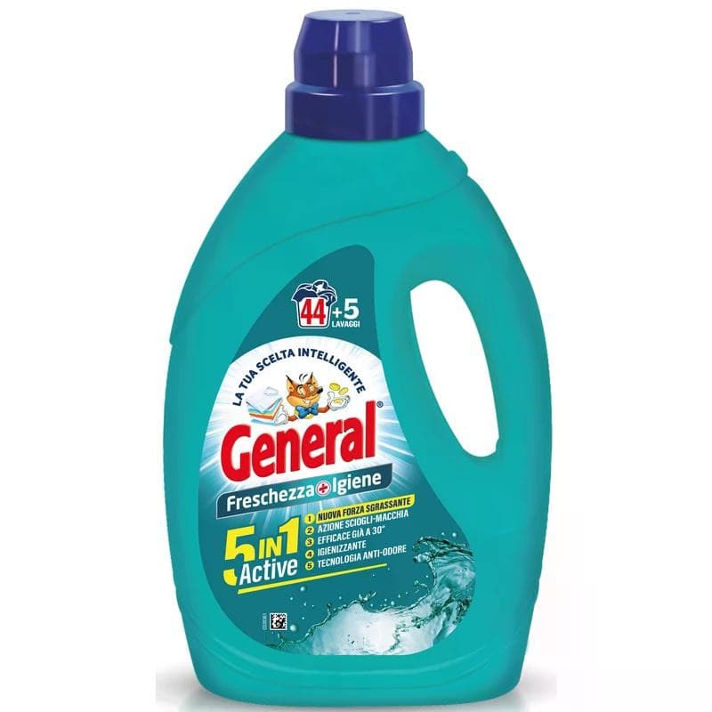 General detersivo liquido per lavatrice, 49 lavaggi – Iper La grande i